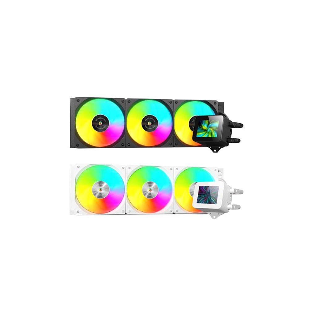 Mars Gaming - MLVISION360 sistema de refrigeración para ordenador Procesador Sistema de refrigeración líquida todo en uno 12 cm