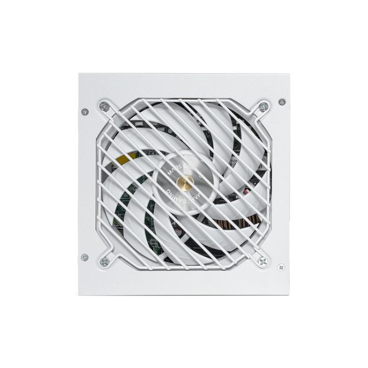 Mars Gaming - MPB550SI, Fuente Alimentación PC ATX 550W, 7 Años Garantía, 80Plus Bronze 230V, 90% Eficiencia, Ventil - MPB550SIW