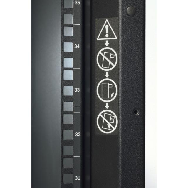 APC - AR3100X609 armario rack 42U Rack o bastidor independiente Negro