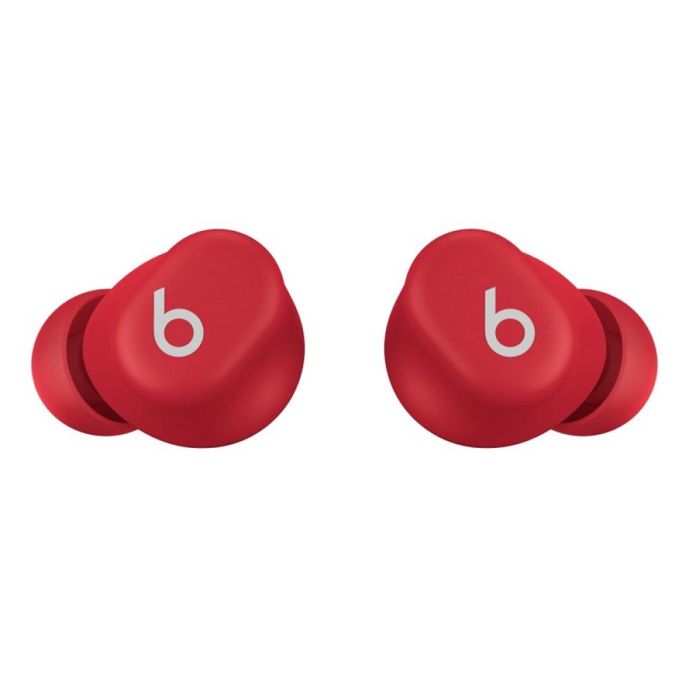 Apple - Beats Solo Buds - Auriculares de tapón True Wireless - Rojo transparente