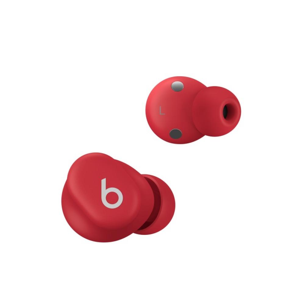 Apple - Beats Solo Buds - Auriculares de tapón True Wireless - Rojo transparente