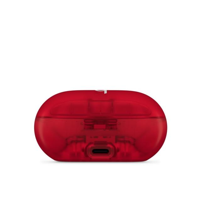 Apple - Beats Solo Buds - Auriculares de tapón True Wireless - Rojo transparente