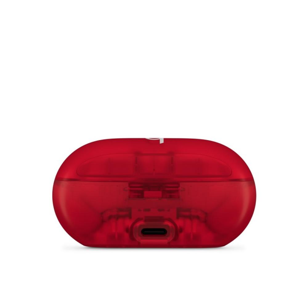 Apple - Beats Solo Buds - Auriculares de tapón True Wireless - Rojo transparente