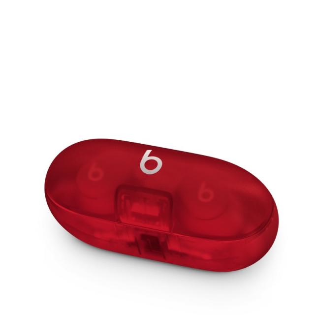 Apple - Beats Solo Buds - Auriculares de tapón True Wireless - Rojo transparente