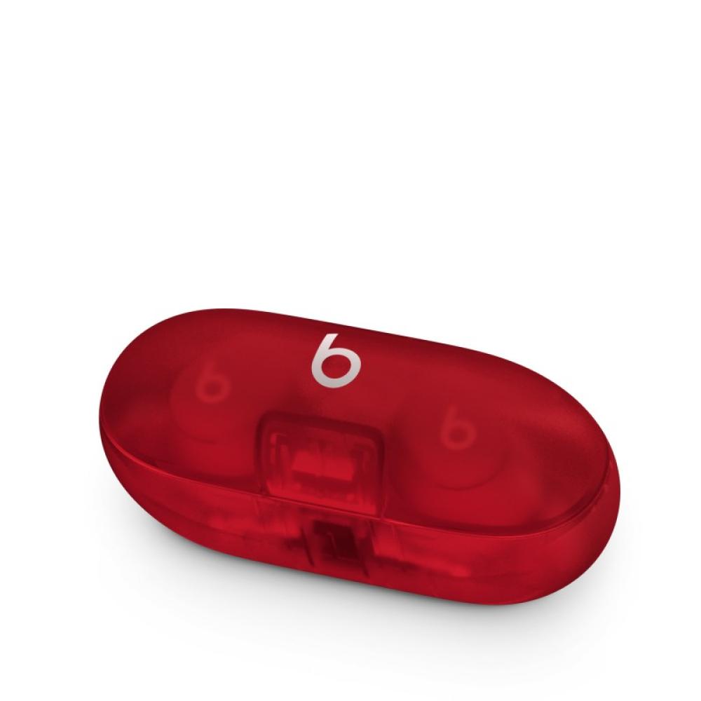Apple - Beats Solo Buds - Auriculares de tapón True Wireless - Rojo transparente