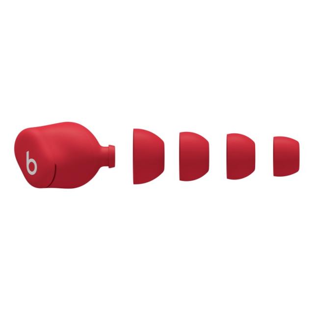 Apple - Beats Solo Buds - Auriculares de tapón True Wireless - Rojo transparente