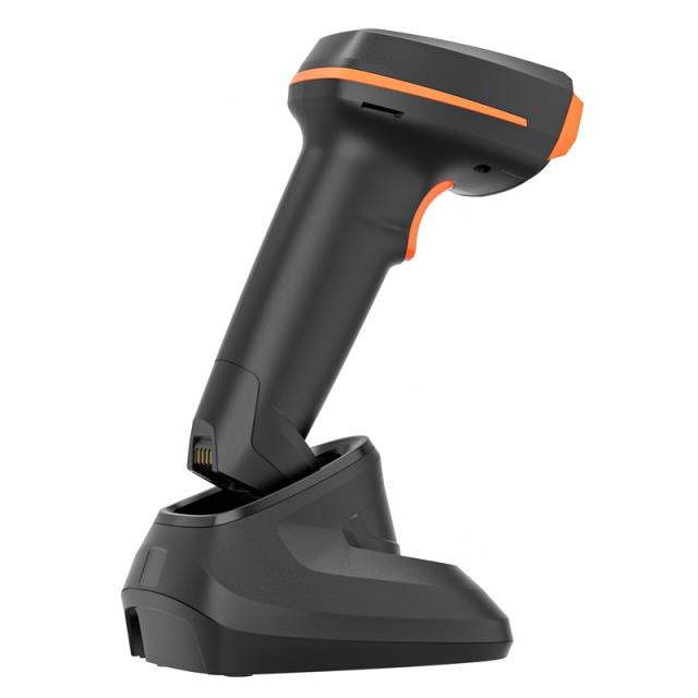 Approx - appLS24WSBS Lector de códigos de barras portátil 1D/2D Negro, Naranja