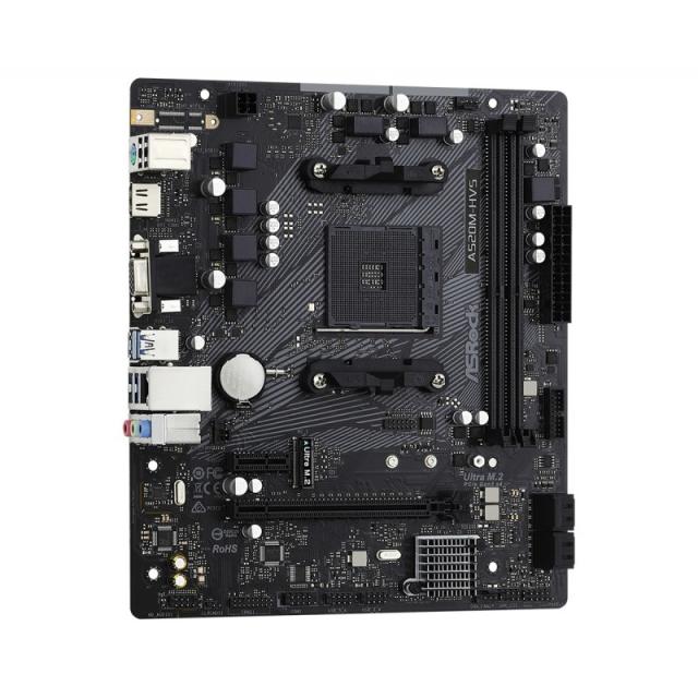 Asrock - A520M-HVS AMD A520 Zócalo AM4 micro ATX