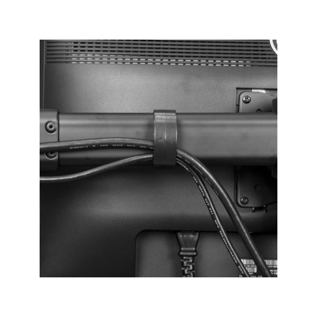 StarTech.com - Brazo para 3 Monitores de Montaje en Escritorio - Soporte VESA Ergonómico para 3 Monitores de hasta 27" - Mástil