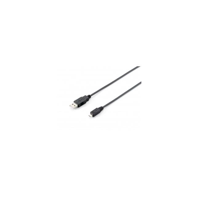 Equip - 128523 Cable USB 2.0 Tipo A Macho a Micro-B Macho, 1,8m