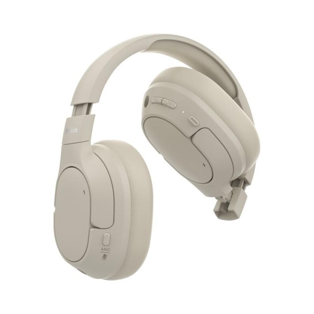 Belkin - AUD008HQSA auricular y casco Auriculares Inalámbrico Diadema Llamadas/Música USB Tipo C Bluetooth Arena