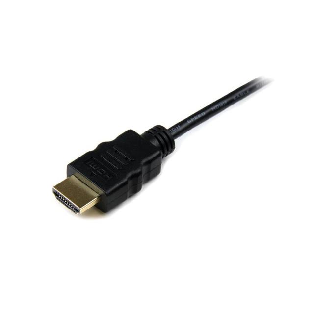 StarTech.com - Cable de 3m Micro HDMI a HDMI con Ethernet - Vídeo de 4K a 30Hz - Cable Adaptador Conversor Micro HDMI Tipo D de