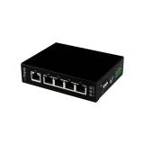 StarTech.com - Switch Conmutador Industrial Ethernet Gigabit No Gestionado de 5 Puertos RJ45 de Montaje en Pared o Carril DIN