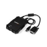 StarTech.com - Consola KVM con Carcasa Resistente de Ordenador Portátil a Servidor