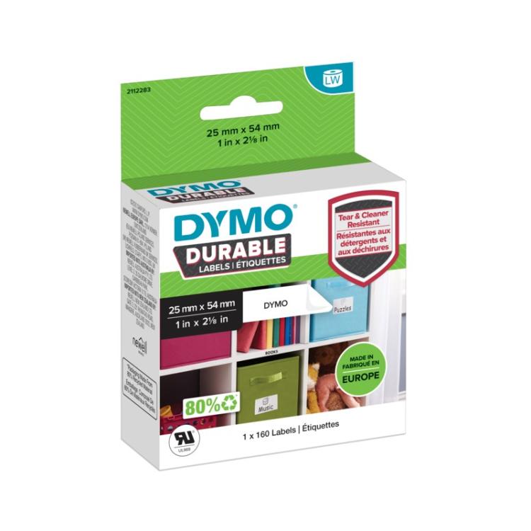 DYMO - Durable Blanco Etiqueta para impresora autoadhesiva - 2112283