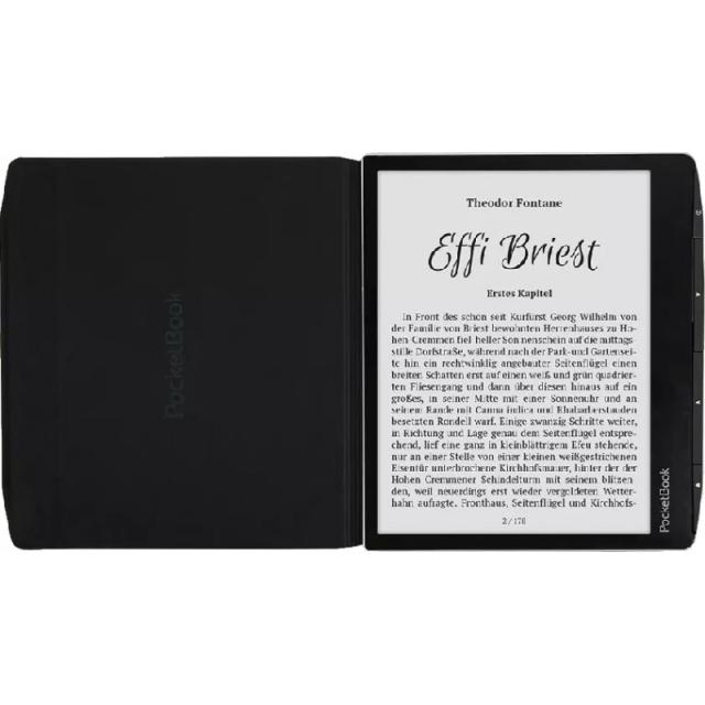 PocketBook - N-FP-PU-700-GG-WW funda para libro electrónico 17,8 cm (7") Negro