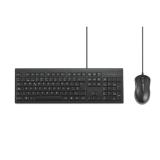 Kensington - Kit de teclado y ratón con cable KM100 EQ
