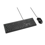 Kensington - Kit de teclado y ratón con cable KM100 EQ