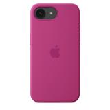 Apple - Funda de silicona para el iPhone 16e - Fucsia