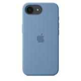 Apple - Funda de silicona para el iPhone 16e - Azul invierno