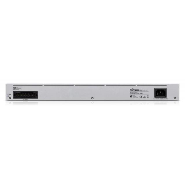 Ubiquiti - UniFi Pro 48-Port PoE Gestionado L2/L3 Gigabit Ethernet (10/100/1000) Energía sobre Ethernet (PoE) 1U Plata