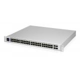 Ubiquiti - UniFi Pro 48-Port PoE Gestionado L2/L3 Gigabit Ethernet (10/100/1000) Energía sobre Ethernet (PoE) 1U Plata