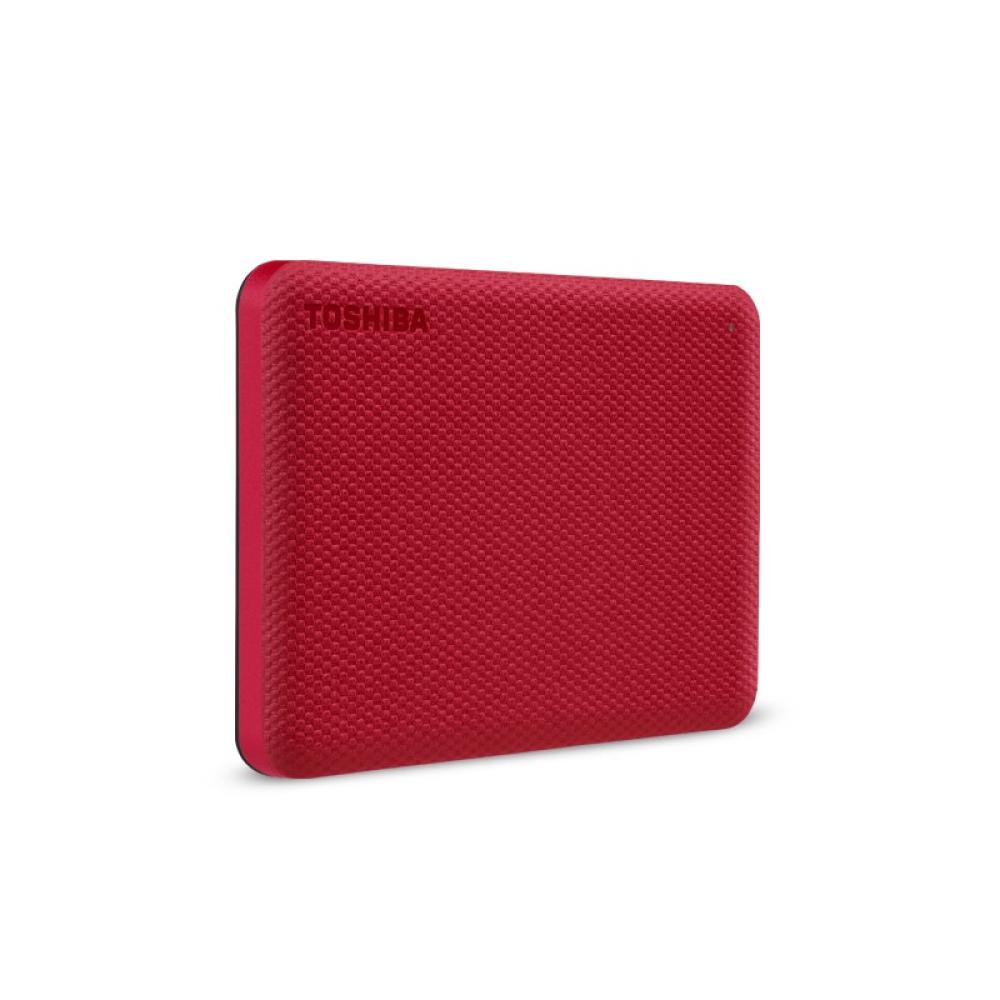 Toshiba - Canvio Advance disco duro externo 2000 GB Rojo