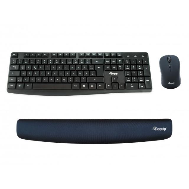 Equip - Keyboard Wrist Rest descansa muñecas Espuma de memoria Negro