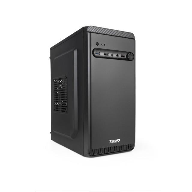 TooQ - Caja Minitorre Micro-ATX Negra - TQC-4702U3C-B