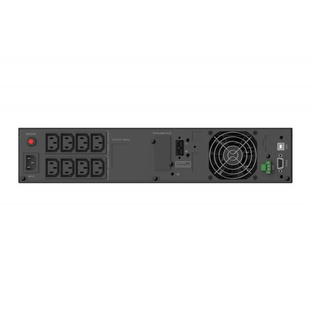 Conceptronic - ZEUS51E2K sistema de alimentación ininterrumpida (UPS) Doble conversión (en línea) 2 kVA 2000 W 8 salidas AC