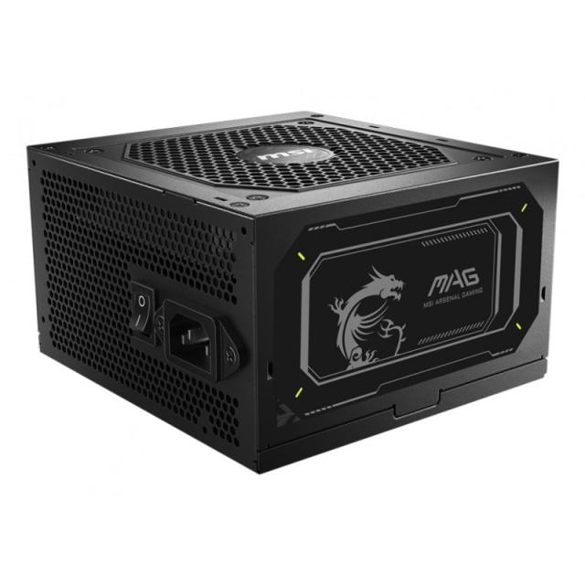 MSI - MAG A850GL PCIE5 II unidad de fuente de alimentación 850 W 20+4 pin ATX ATX Negro