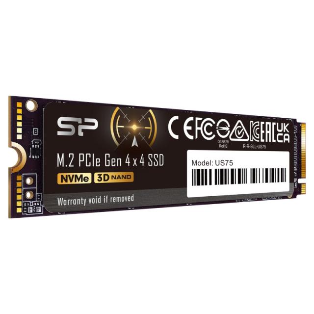 Silicon Power - US75 1 TB M.2 PCI Express 4.0 NVMe