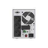 Conceptronic - ZEUS52ES1K sistema de alimentación ininterrumpida (UPS) Doble conversión (en línea) 1 kVA 900 W 3 salidas AC