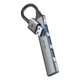 NGS - IHUB4 MICRO USB 3.2 Gen 1 (3.1 Gen 1) Type-A 5000 Mbit/s Plata