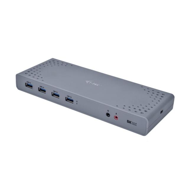 i-tec - USB 3.0 / USB-C / Thunderbolt 3 Dual Display Docking Station