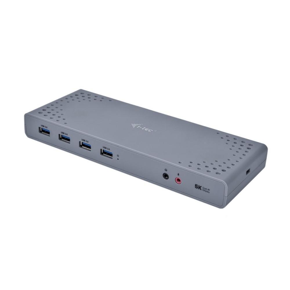 i-tec - USB 3.0 / USB-C / Thunderbolt 3 Dual Display Docking Station