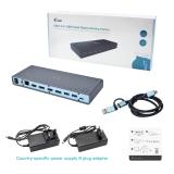 i-tec - USB 3.0 / USB-C / Thunderbolt 3 Dual Display Docking Station