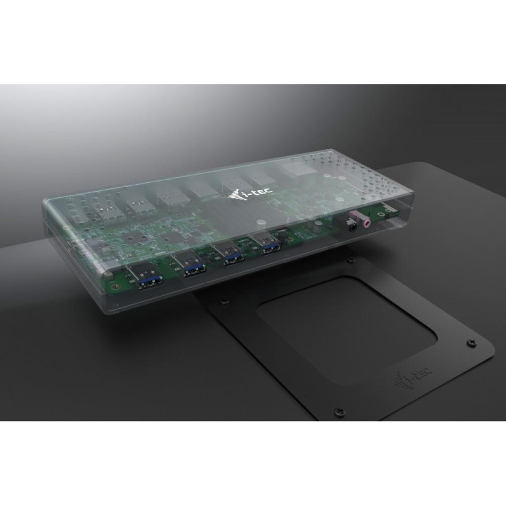 i-tec - USB 3.0 / USB-C / Thunderbolt 3 Dual Display Docking Station