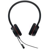 Jabra - Evolve 20 Auriculares Alámbrico Diadema Oficina/Centro de llamadas USB Type-C / USB Type-A Negro - 4999-823-169