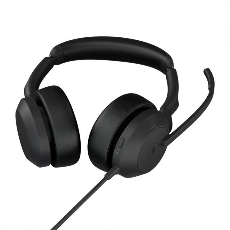 Jabra - Evolve2 50 Auriculares Alámbrico Diadema Oficina/Centro de llamadas USB Type-C / USB Type-A Bluetooth Ne - 25089-999-799