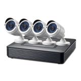 LevelOne - DSK-4001 kit de videovigilancia Alámbrico 4 canales