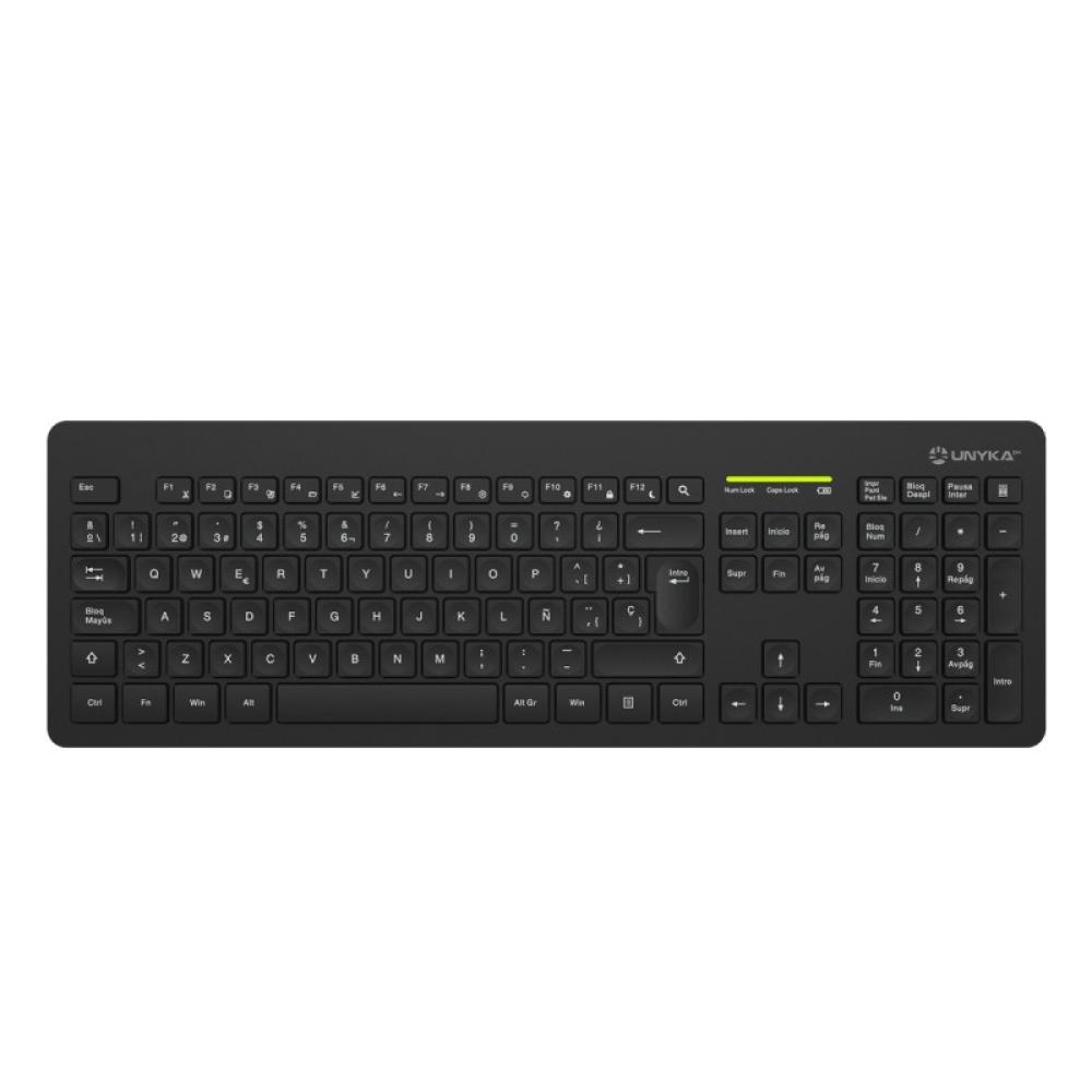 UNYKAch - Kit Teclado + Ratón Combo MK212 Pro Slim Wireless