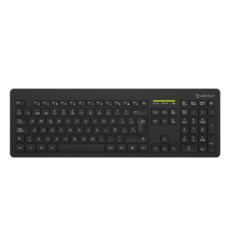 UNYKAch - Kit Teclado + Ratón Combo MK212 Pro Slim Wireless