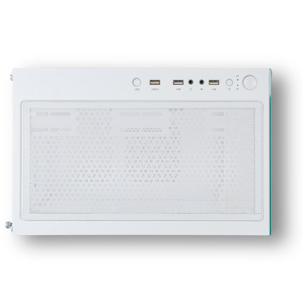 NOX - Hummer NXHUMMERVSNWH carcasa de ordenador Midi Tower Blanco