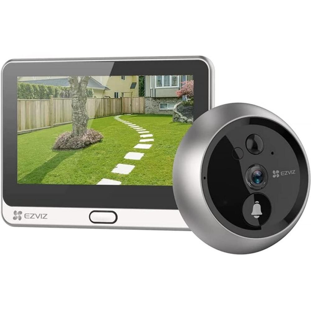 EZVIZ - DP2C sistema de intercomunicación de video 2 MP 10,9 cm (4.3") Plata - CS-DP2C-R100-6E2WPFB-GD