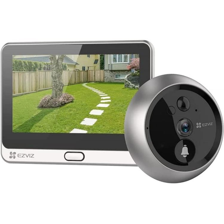 EZVIZ - DP2C sistema de intercomunicación de video 2 MP 10,9 cm (4.3") Plata - CS-DP2C-R100-6E2WPFB-GD