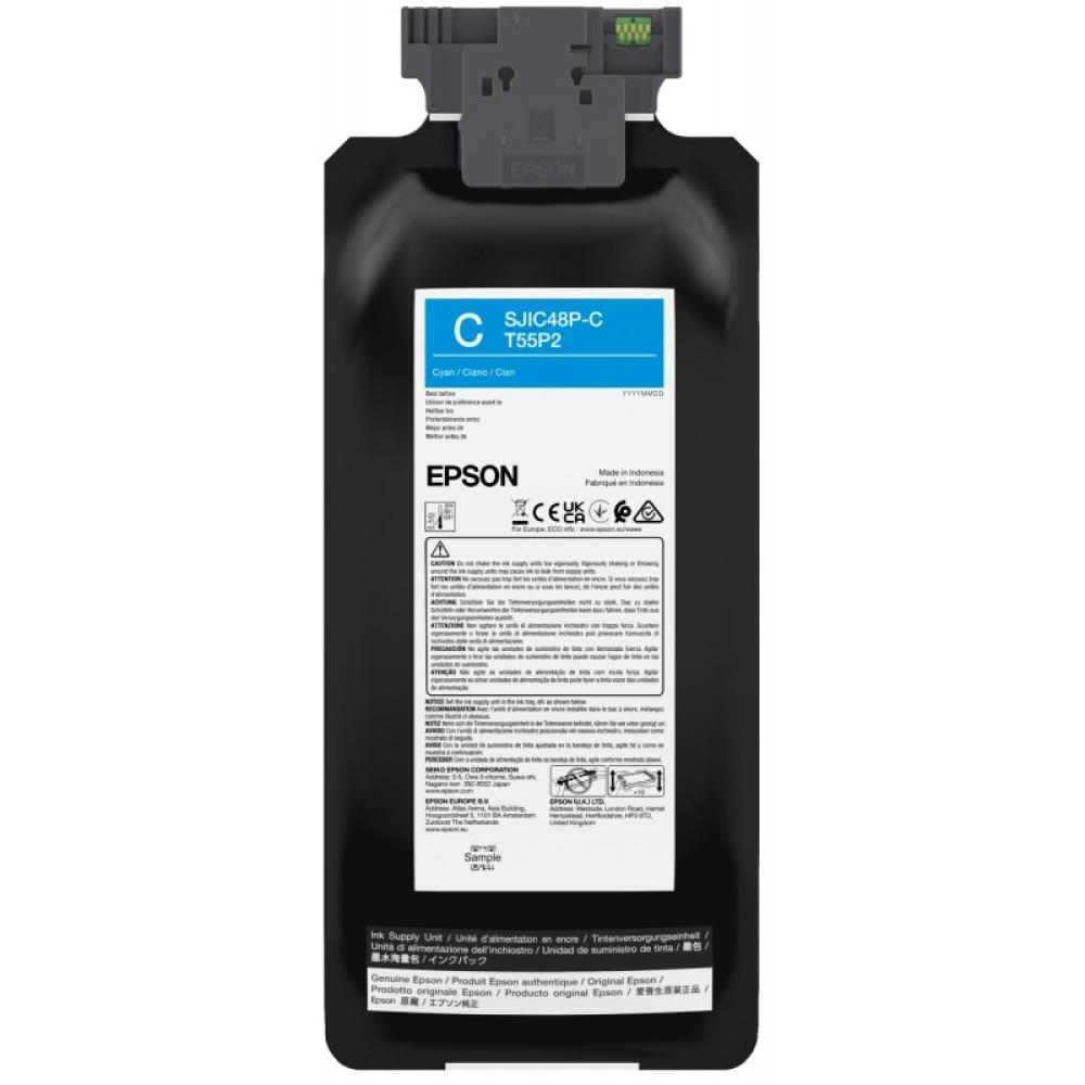 Epson - SJIC48P-C cartucho de tinta 1 pieza(s) Original Cian