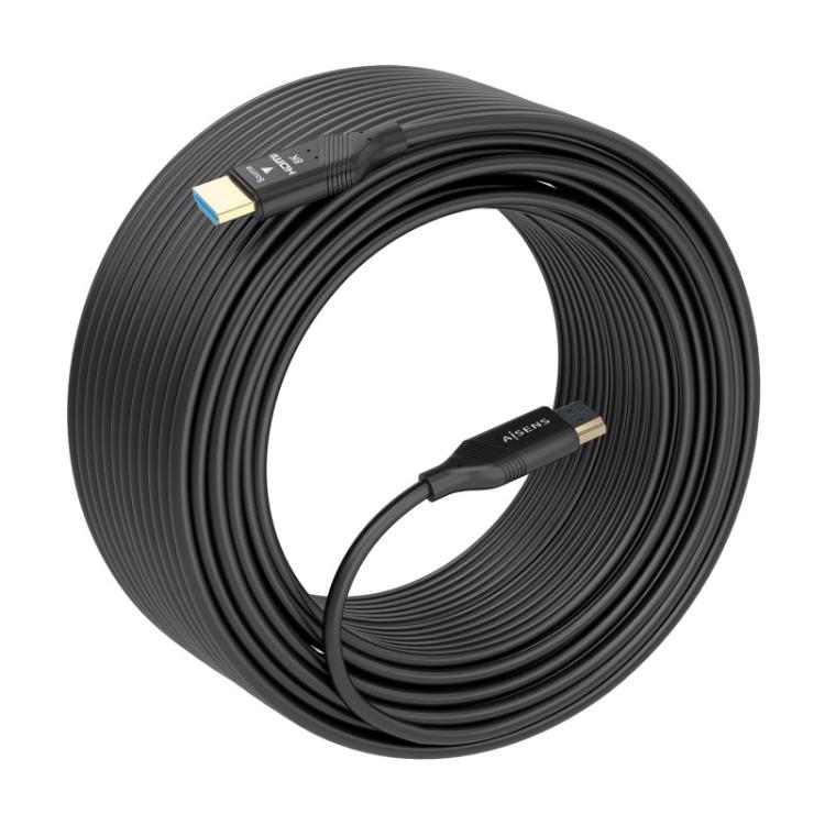 AISENS - A153-0936 cable HDMI 25 m HDMI tipo A (Estándar) Negro