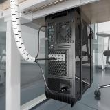 AISENS - A151-0918 organizador de cables Universal Pasacables Blanco 1 pieza(s)