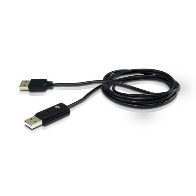 Conceptronic - CUSBODDSHARE cable para video, teclado y ratón (kvm) Negro 1,8 m